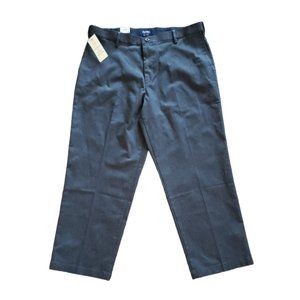 Dockers Men's 38 x 29 Dark Gray Relaxed Fit Stretch Comfort Waistband Khaki NWT